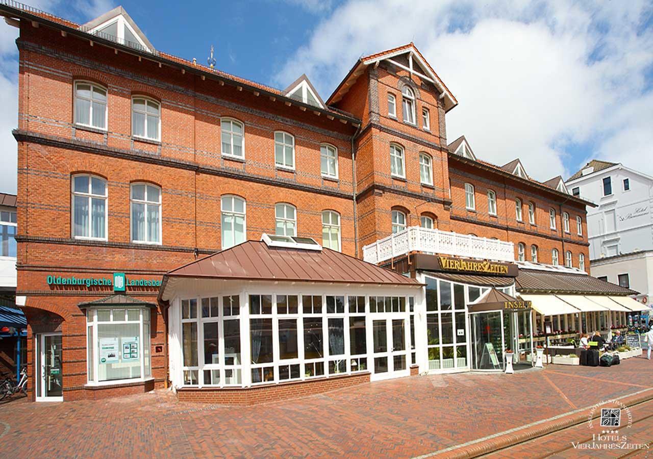 Inselhotel Vierjahreszeiten Borkum Exterior foto